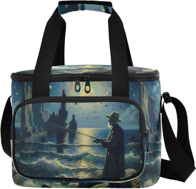 Lunchbox Koeler - Koeltas Lunchtas - Buitenmaaltijden - Waterdicht Oxford Doek - 31 x 26 x 22.5 cm