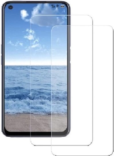 LuxeBass Screenprotector geschikt voor Oppo A92 [ 2 Pack ] - glas scherm - bescherming