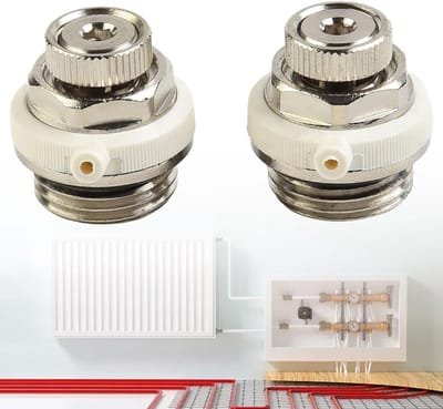 Automatische Ontluchtingsklep voor Radiatoren - Zelf Bloeden Radiatorventiel (5 stuks)