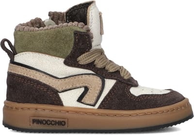 Pinocchio P1803 Sneakers - Jongens - Beige - Maat 25