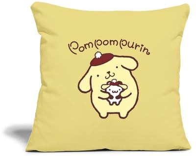 Pompompurin Met Muffin Verkleed Als Pompom Purin Sierkussenhoes, 45 x 45 cm