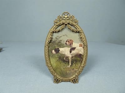 Ovaal Fotolijstje – Antiek Goud – 11×2×19 cm – Elegant & Decoratief