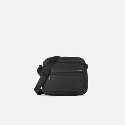 Hedgren METRO Crossbodytas met meerdere compartimenten en RFID-bescherming – Waterafstotend – Lichtgewicht – Zwart