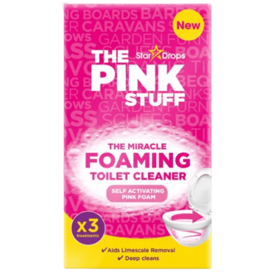 Stardrops The Pink Stuff Miracle Power Schuimende Toiletreiniger - 3 x 100 g