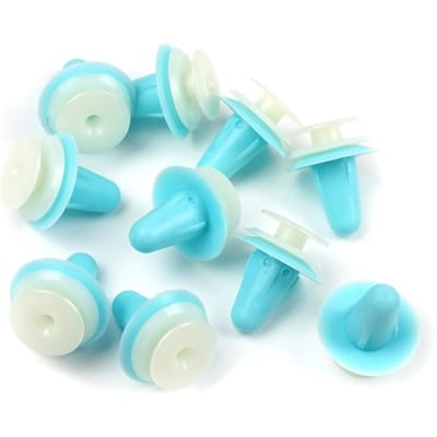 10 Stuks Deurpaneelbevestiger; Blauw en wit Kleur voor Isuzu: 8942264920; Mazda: 9927-40-825; Toyota: 67771-01010, 67771-12010