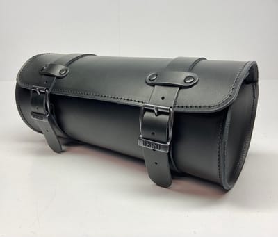Dries Design D3SD - Roltas - Toolrol - Gereedschaps rol - Tool rol - Harley - Yamaha - Honda - Suzuki - Kawasaki - Leder – super toolrol – zwart – 34 x 16 cm
