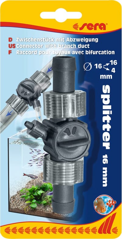 tussenstuk met aftakking voor Ø 16/16/4 mm 1 st