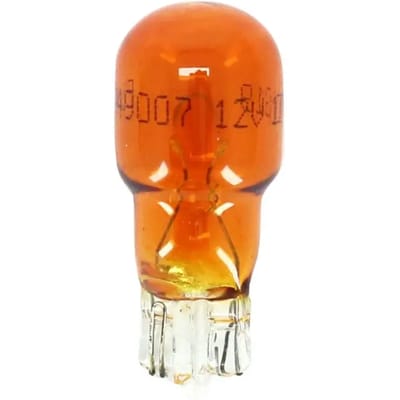 Ampoule orange x10 culot en verre T13 12V 10W W2.1x9.5d Flosser 449007 pour moto