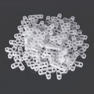 Tegelafstandhouders 10 mm - 100 stuks voor Nivelleren van Terrastegels en Vloertegels
