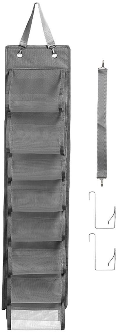 Dailygoods- Opbergorganizer 16-delig - Opvouwbare Opbergzak - Kleding/T-shirt/Hangende Organizer - Mesh Ontwerp - 24 x 22 x 4.5 cm - Lichtgewicht 300 gram