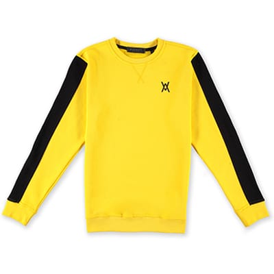 Aspact Iconic Crewneck 2.0 Yellow Maat: XS | Sweaters Outlet | Unisex | Geel