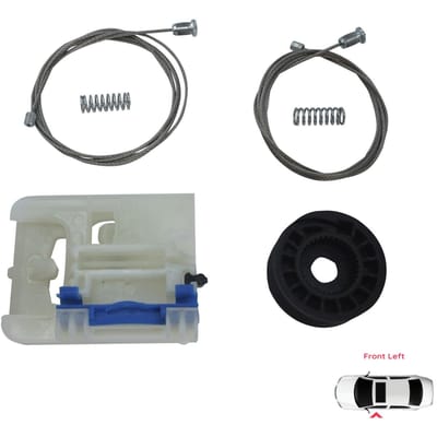 BWR5215 Kit de réparation lève-vitre électrique Porte avant gauche pour Ford Transit Custom Tourneo MK1 V362 F3 FY FZ 2012-2023