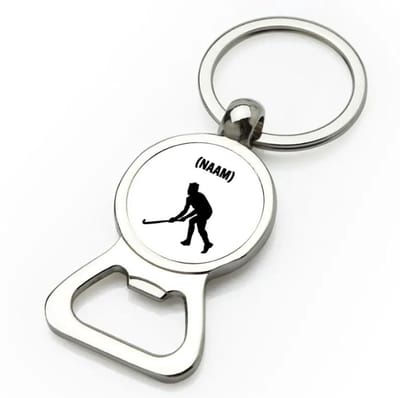 Akyol - hockey met eigen naam flesopener - Hockey - hockeyer - sport - 9 bij 3 cm
