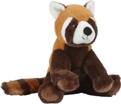 Ravensden rode panda knuffel - 23 cm - knuffeldieren - voor kinderen - wilde dieren