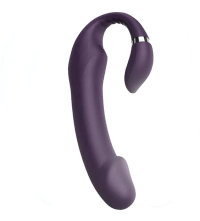 Oneay Dubbele vibratie, verwarmde dildo, massager, anale masturbator, seksspeeltje voor vrouwen met 10 krachtige vibratiestanden