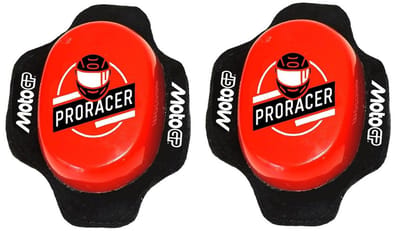 Kniebeschermers voor motorrijders - Rood, MotoGP-stijl