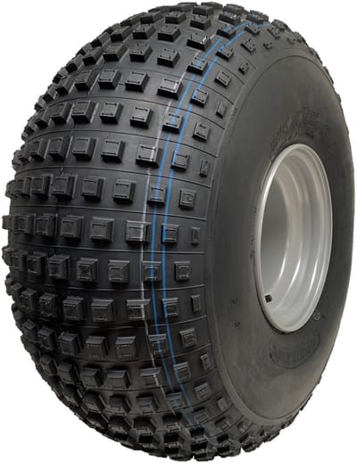 25x12.00-9 ATV-band met noppen Wanda P318, 4-laags, Gator-band, 4 bouten, 100 mm PCD velg