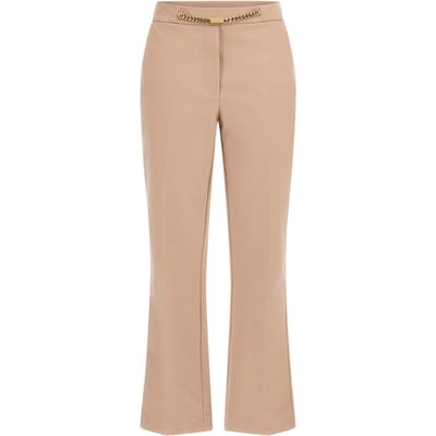GUESS Sunny Chino Chain Pa Natural Almond Maat: 36 | Pantalons Outlet | Dames | Beige