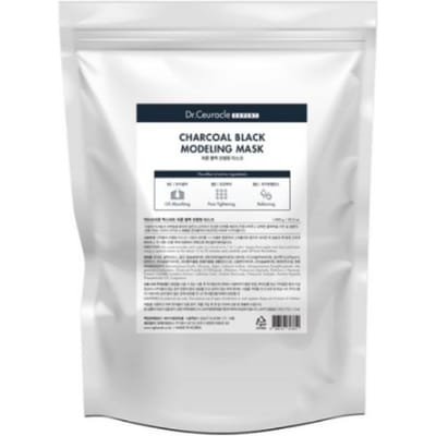 Dr. Ceuracle Masque Modelant Noir au Charbon 1kg | Masque en Caoutchouc Détoxifiant Professionnel pour le Soin des Pores & la Purification de la Peau | Traitement Spa K-Beauty