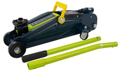 Hydraulische krik op wieltjes 2 ton - Hefbereik 135-330 mm - TÜV/GS-goedgekeurd