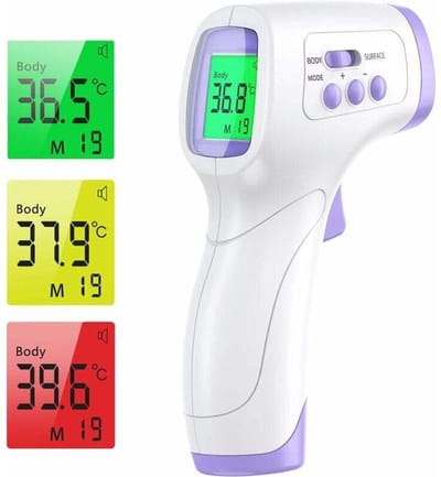 Miniatuur digitale thermo geschikt voorer en hygro geschikt voorer, geschikt voor het geschikt vooren van temperatuur en luchtvochtigheid binnenshuis, ideaal thuis, op kantoor en in reptielenverblijven.