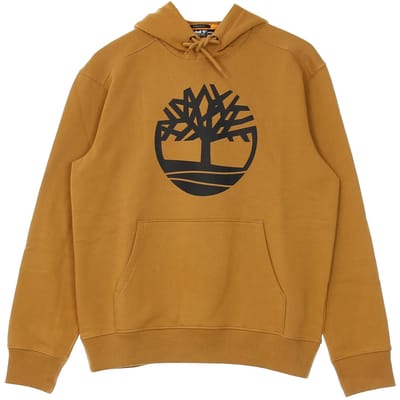 Herensweater met capuchon Core Logo Po Hoodie Bb Wheat Boot/zwart
