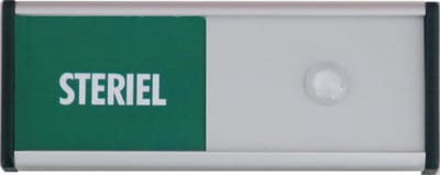 Steriel - Niet Steriel Schuifbordje Speciaal voor tandartsen medische klinieken en laboratorium ( coronaproof , coronamaatregelen )