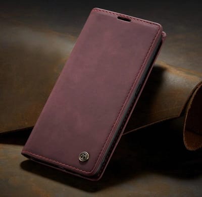 Luxe PU leren Bookcase geschikt voor Samsung Galaxy S20 | Hoogwaardig Leren Hoesje | Lederen Wallet Case | Kaarthouder | Portemonnee | Rood