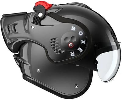 Roof Boxer V8 Alpha Metal - Systeemhelm - Maat SM - Boxer helm - Motorhelm - ECE 22-06 gekeurd