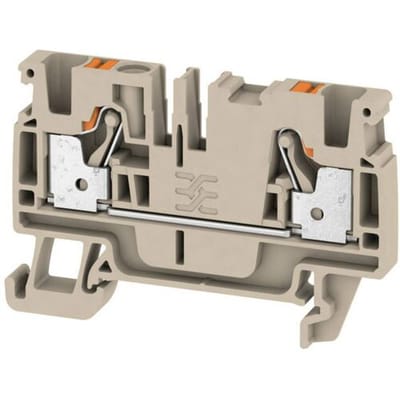 Weidmüller 2051180000 Doorgangsklem 6.1 mm Spanveer Grijs 100 stuk(s)