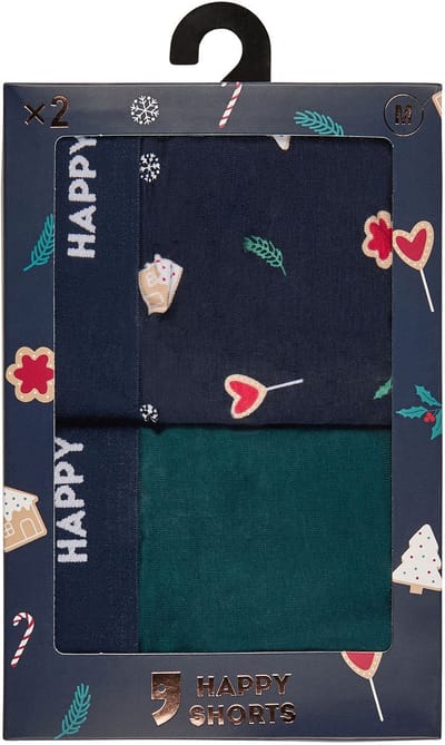 Happy Shorts Boxer Kerstmis