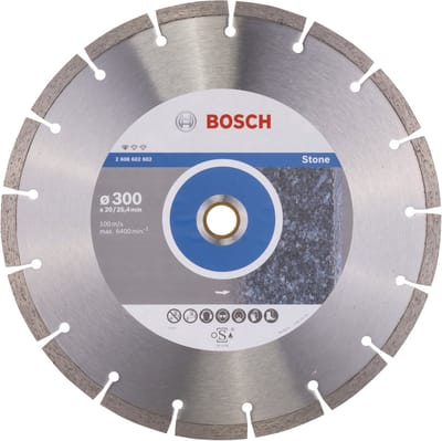 Bosch Accessories 2608602602 Bosch Power Tools Diamanten doorslijpschijf Diameter 300 mm Boordiameter 20.00 mm Steen 1 stuk(s)