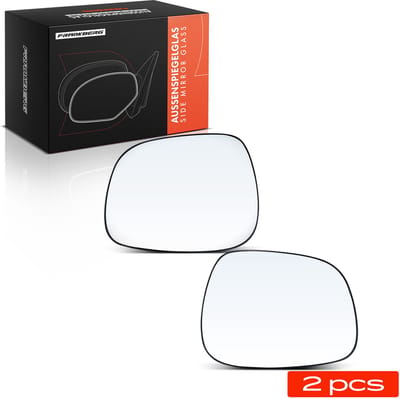 Frankberg 2x Buitenspiegelglas Voor Links Rechts voor BMW