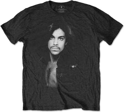 Prince - Leather Jacket Heren T-shirt - 2XL - Zwart