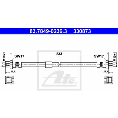 Remleiding ATE 83.7849-0236.3
