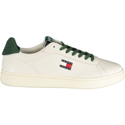 Tommy Hilfiger Bianco Polyurethaan Heren Sneakers