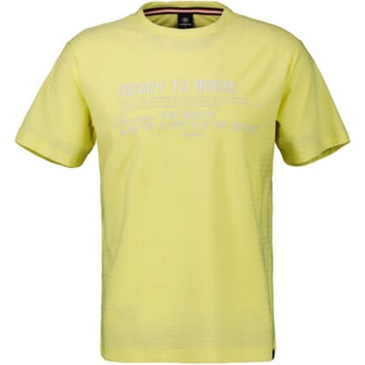 Lerros - Heren Shirt - 2533025 - 532 Faded Yellow