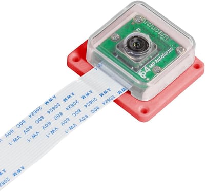 64MP Autofocus Camera Module met Beschermcase voor Raspberry Pi Series