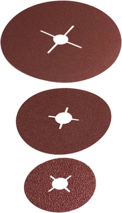 wolfcraft - Set fiberschuurschijven 20-delig, voor metaal - 2455000