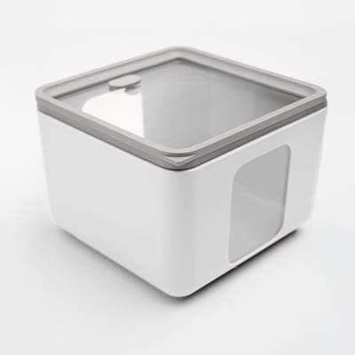 Vershoudbakje - B+ - Medium - Quadro - Wit- 17 x 17 x 12 cm - Inhoud 2,6 liter