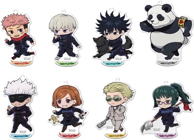 Jujutsu Kaisen Acryl Figuren Set van 8 Stands