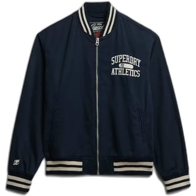 Bomber in twill Superdry Varsity
