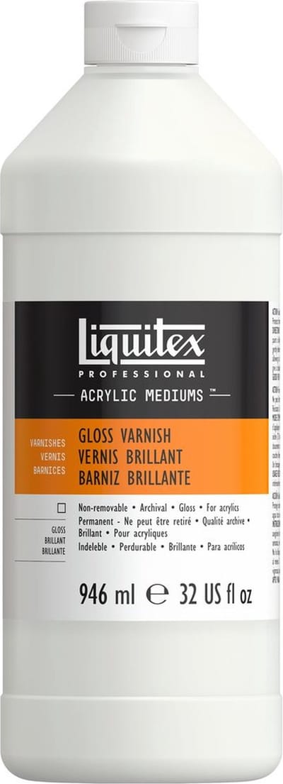 Liquitex 6232 Professional Glans Vernis 946 ml – Acrylvernis glanz | UV-bescherming | Vergeelt niet | Voor acrylverf