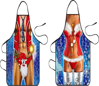 Grappige Kerstschorten voor Mannen en Vrouwen - Keuken, BBQ en Feest (2 stuks)