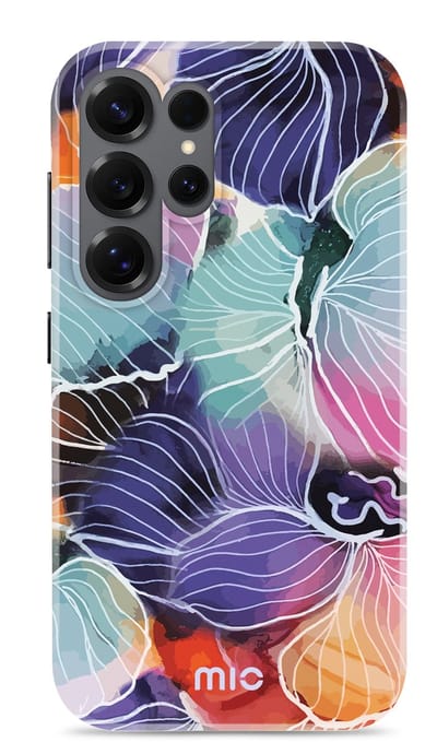Mio by Mobilize Hoesje geschikt voor Samsung Galaxy S26 Ultra MagSafe Telefoonhoesje Hardcase | Mio by Mobilize Backcover | Geschikt voor MagSafe | Geschikt voor Draadloos Opladen met Magnetische Ring | Geschikt voor MagSafe Case - Flowers |