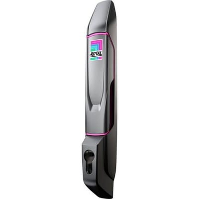 Rittal VX 8618.251 Comfortabele handgreep Voor profielcilinder Zwart 1 stuk(s)