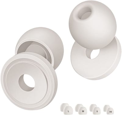 Nova Venture CometPods – Loop Earplugs Style – 33dB Noise Reduction Earplugs – The Quiet Experience – Comfortabele Oordoppen – Wit