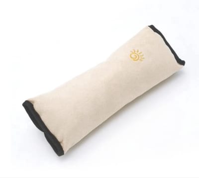 *** 3D Gordelkussen - Auto Gordel Beschermer - Slaap- en Nekkussen voor Kinderen - Ideaal voor Auto- en Reisgebruik - In Stijlvol Beige - van Heble® ***