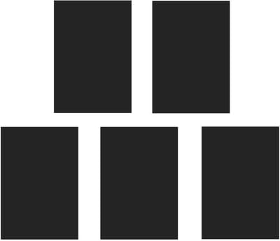 Dailygoods- Inkjet Printpapier A4 Magnetisch - Mat Oppervlak - 5 Stuks - 210x297mm - Flexibel - Gewicht 215 gram