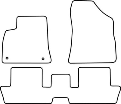 Automatten | Mattenset Peugeot 3008 - 2009 - 2016